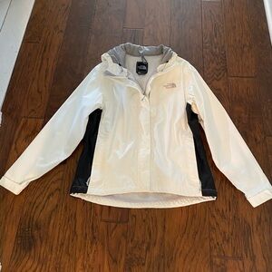 The North Face Women's White and Black Jacket